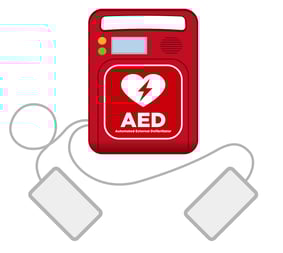 an AED machine