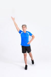 Single leg balance with reach