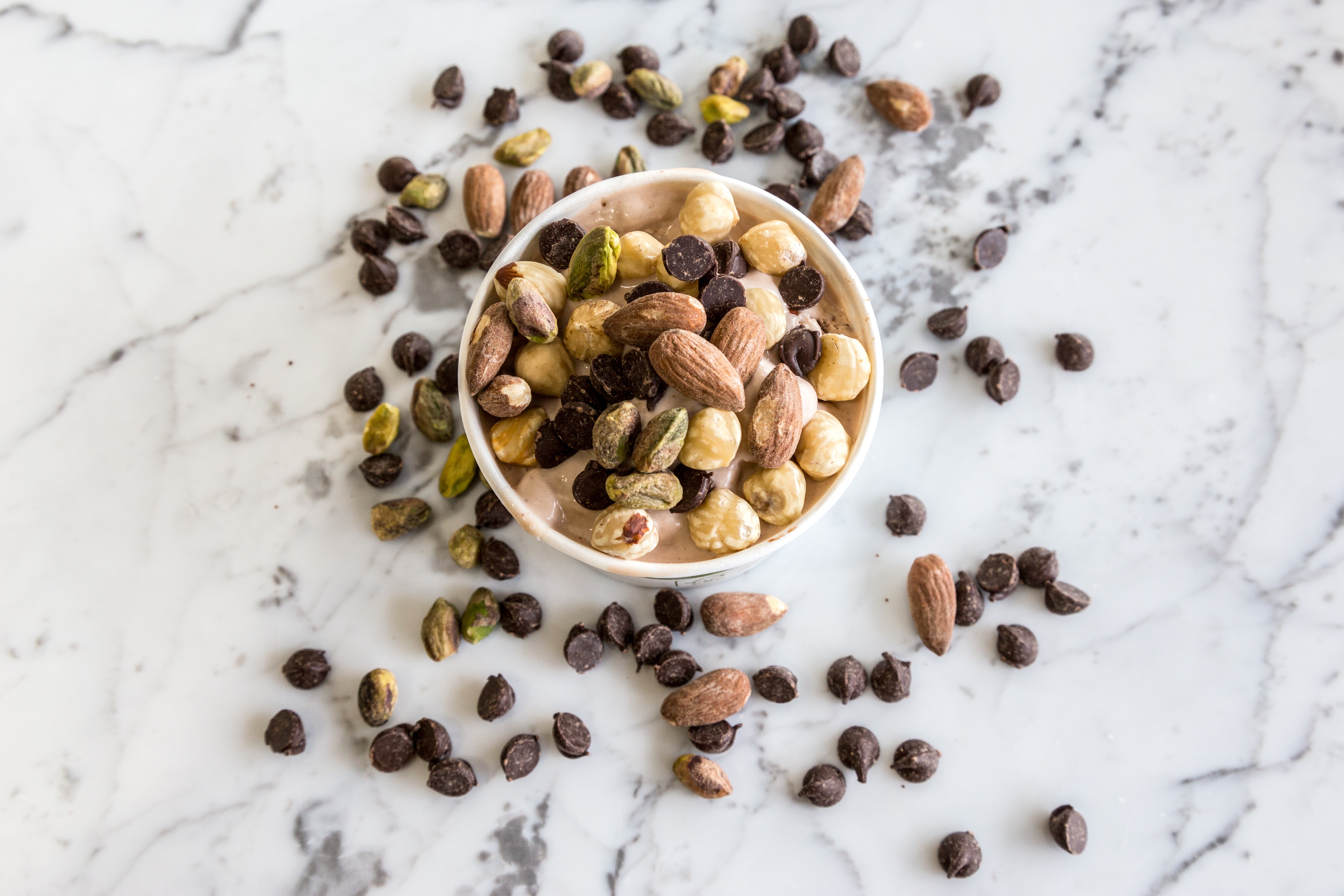 A Drink With High Fat Foods
