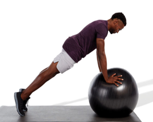 medicine ball pushup