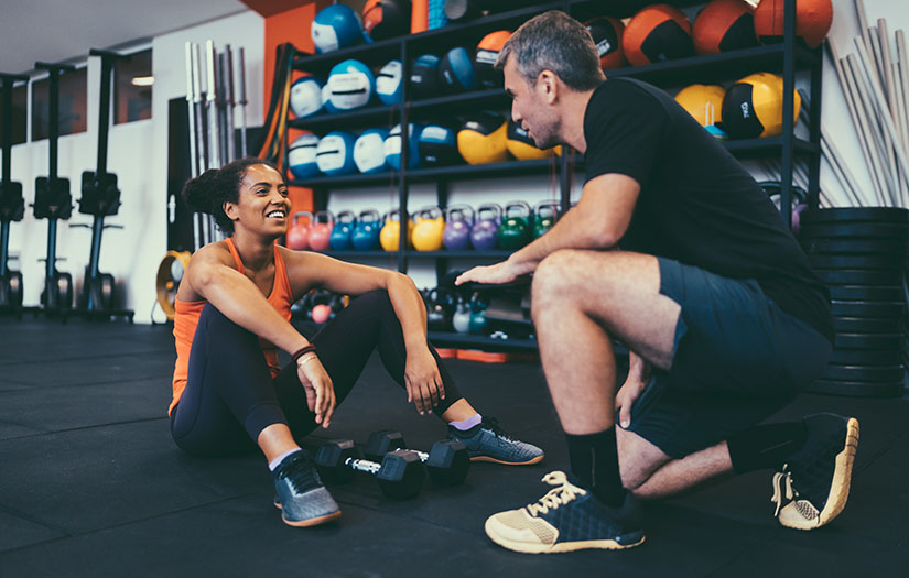 personal trainers talking about medical reimbursment
